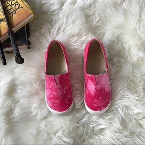 DANSKO Vesta Tie-Dye Pink Canvas Clog